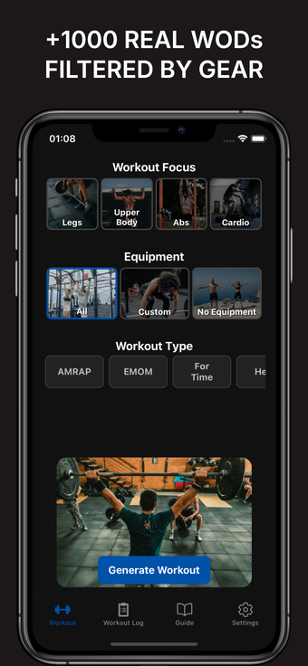 Image 0 for Muscle WOD: Workout Gener…