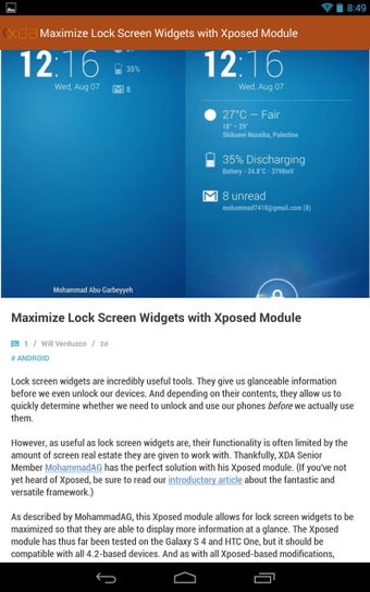 Imagen 1 para XDA Premium