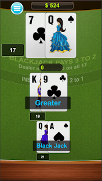 Imagen 3 para 21 Blackjack Free Card Ga…