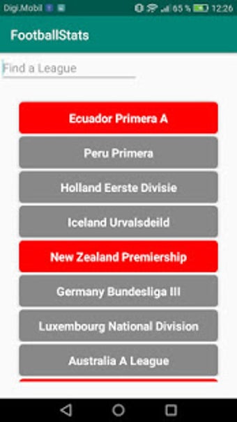 Image 1 for Football Statistics
