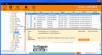 Image 0 for MailsMagic MSG to PST