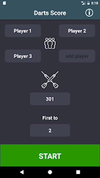 Imagen 1 para Darts Score Easy scoreboa…