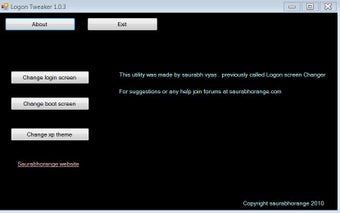 Image 0 for Logon Tweaker