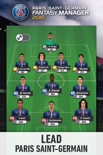 Image 0 for PSG FANTASY MANAGER 2015 …