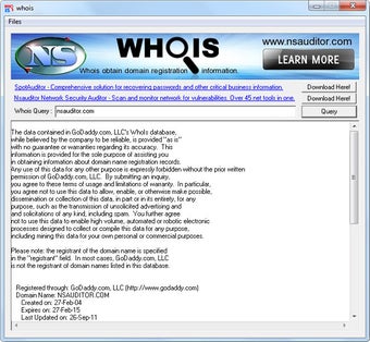 Image 0 for Whois