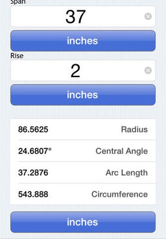 Imagen 0 para Radius Calculator
