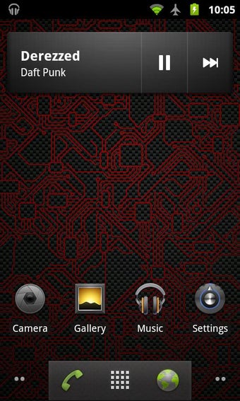 Imagen 1 para Circuitry Live Wallpaper