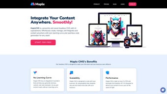 Imagen 0 para Maple CMS