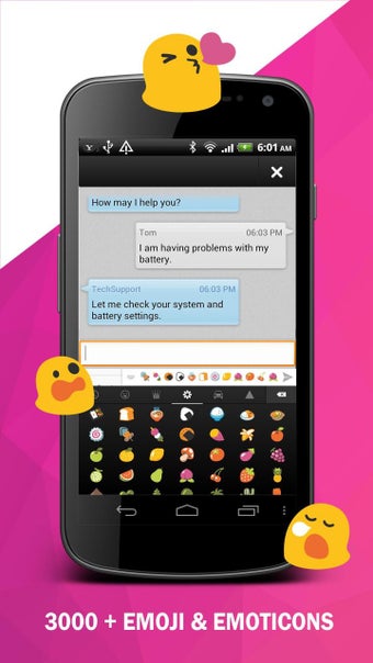 Imagen 3 para Emoji Smart Android Keybo…
