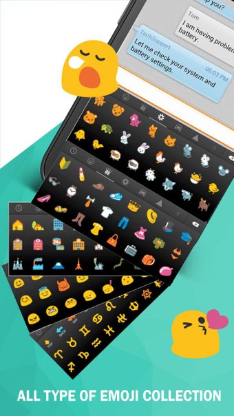 Imagen 1 para Emoji Smart Android Keybo…