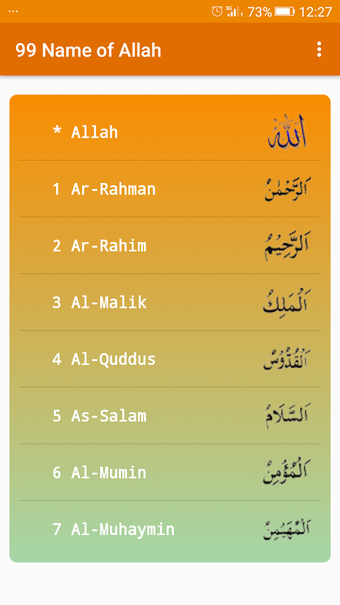 Image 1 for 99 Names of Allah with Me…