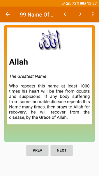 Image 0 for 99 Names of Allah with Me…
