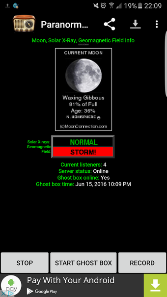 Imagen 1 para Paranormal Live Ghost Box