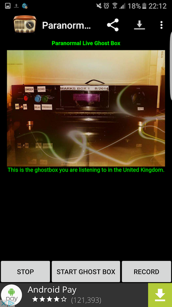 Imagen 0 para Paranormal Live Ghost Box