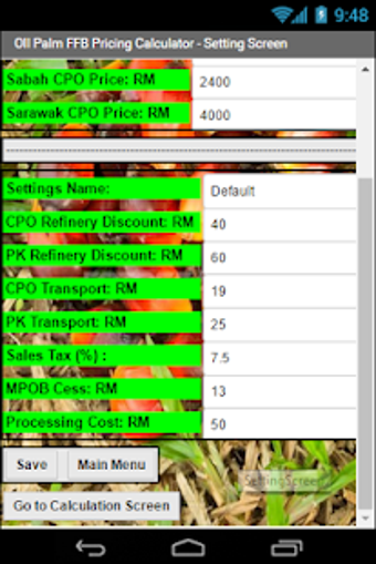 Image 3 for Oil Palm FFB Pricing Calc