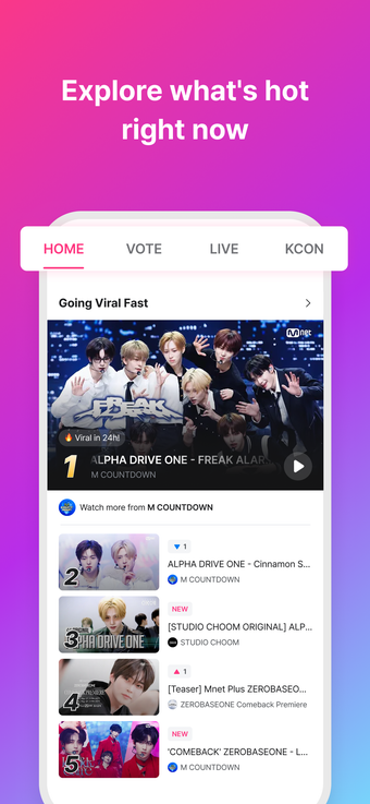 Image 0 for Mnet Plus