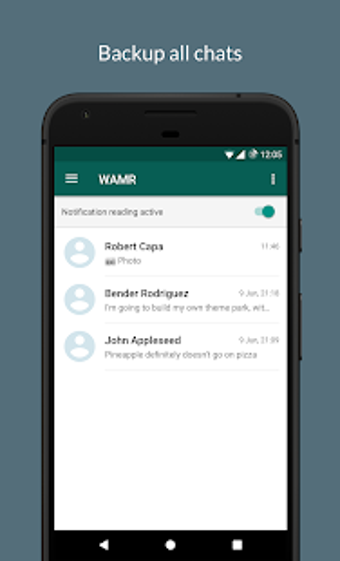 Image 0 for WAMR - Recover deleted me…