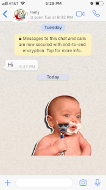 Imagen 3 para WAStickerApps - Funny Bab…