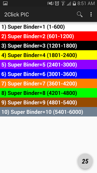Imagen 2 para 25 Pair Color Code