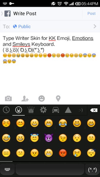 Imagen 1 para Type Writer Emoji Keyboar…