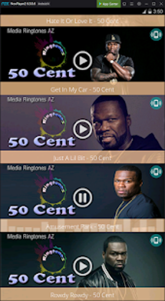 Image 0 for 50 Cent Free Ringtones