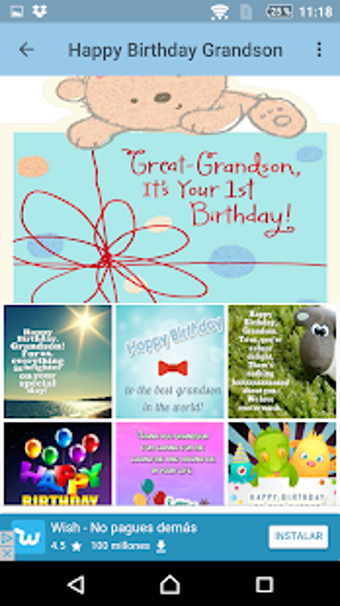 Image 1 for Happy Birthday Grandson