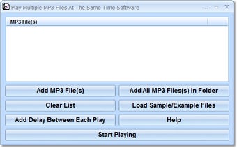 Imagen 0 para Play Multiple MP3 Files A…