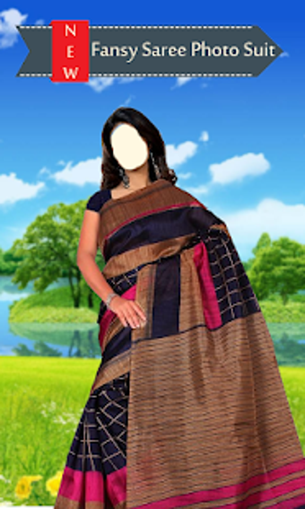 Image 1 for Woman Fancy Saree Photo S…