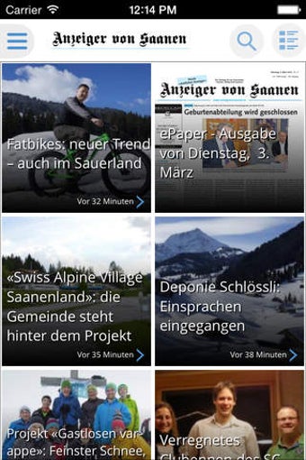 Image 0 for Anzeiger von Saanen