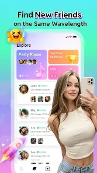Imagen 0 para Linky Real: Chat  Party