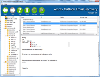 Imagen 2 para Amrev Outlook Email Recov…