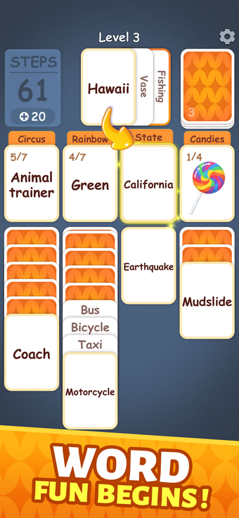 Image 0 for Associate Words - Solitai…