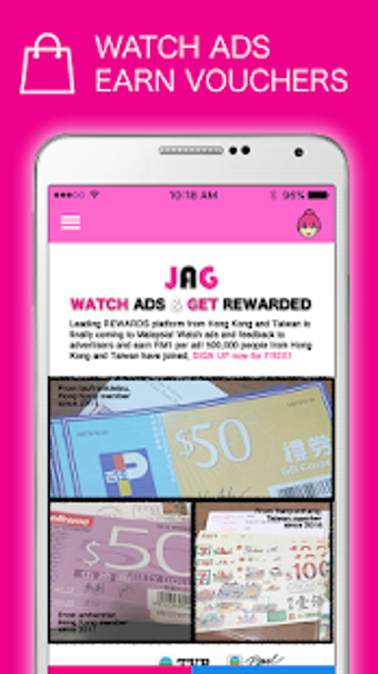 Image 0 for JAG - Watch Ads Earn Rewa…