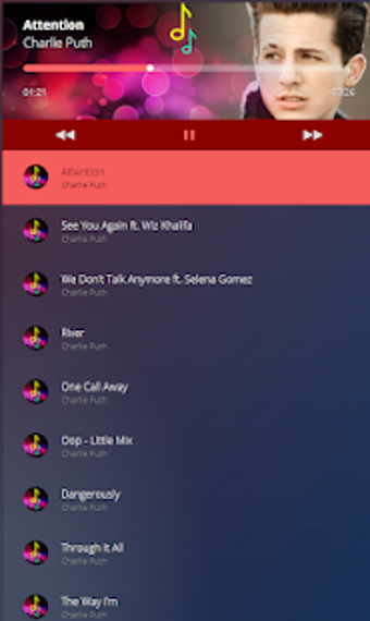 Image 3 for Charlie Puth music offlin…