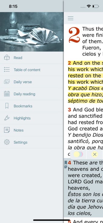 Image 0 for Spanish English Bible - B…
