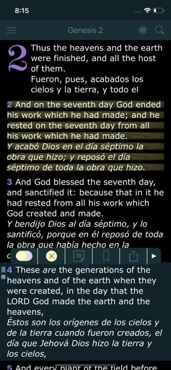 Image 2 for Spanish English Bible - B…