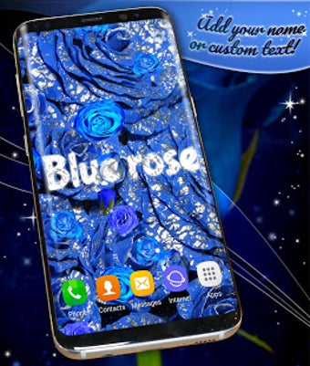 Image 1 for Blue Rose Live Wallpaper …