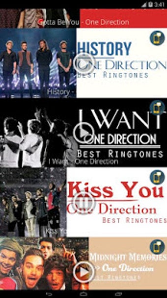 Imagen 0 para One Direction - Best Ring…
