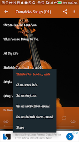 Image 0 for Eric Donaldson All Songs …