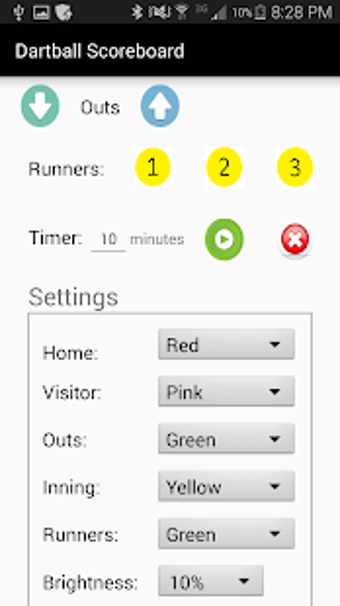 Image 2 for Dartball Scoreboard