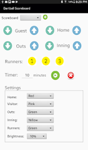 Imagen 0 para Dartball Scoreboard