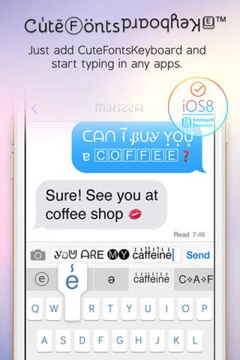 Imagen 0 para Cute Fonts Keyboard Exten…