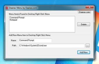 Image 0 for Daanav Menu
