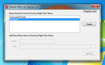 Image 1 for Daanav Menu