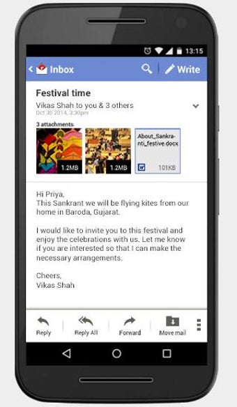 Image 1 for Rediffmail Professional