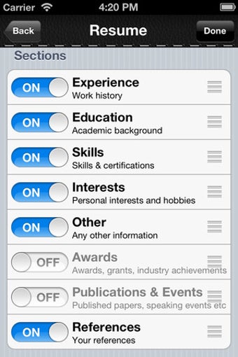 Image 0 for Resume Builder - The quic…