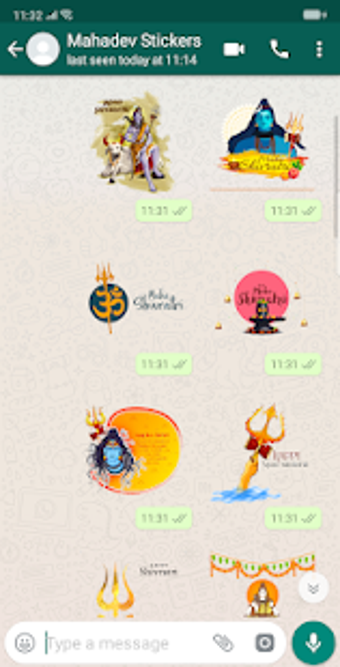 Imagen 2 para Maha Shivaratri Stickers …