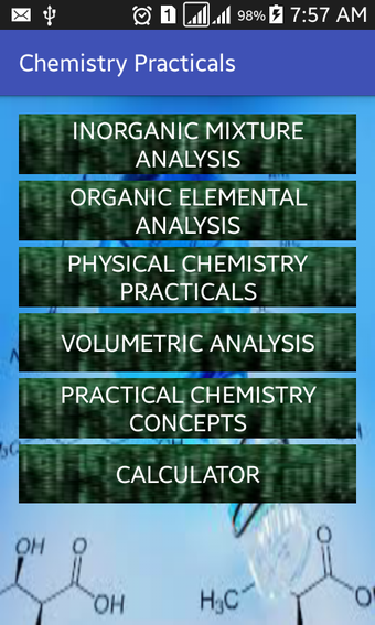 Imagen 3 para Chemistry Practicals