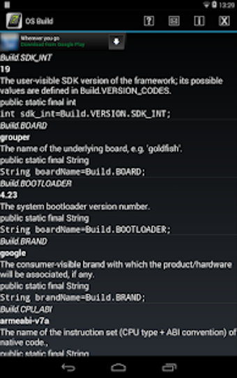 Image 3 for OS Build in Android