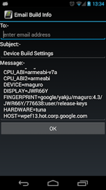Image 0 for OS Build in Android